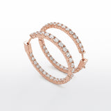 Parissa Earrings - Rose Gold - Luxsy Jewels
