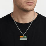 {PRE - ORDER} Kashmir Flag Pendant - Luxsy Jewels