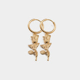 Rose Earring - Gold - Luxsy Jewels