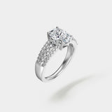 Sarinnah Oval Ring - Moissanite - Luxsy Jewels