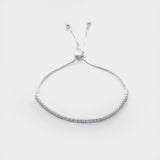 Tennis Slider Bracelet - 925 Silver - Luxsy Jewels