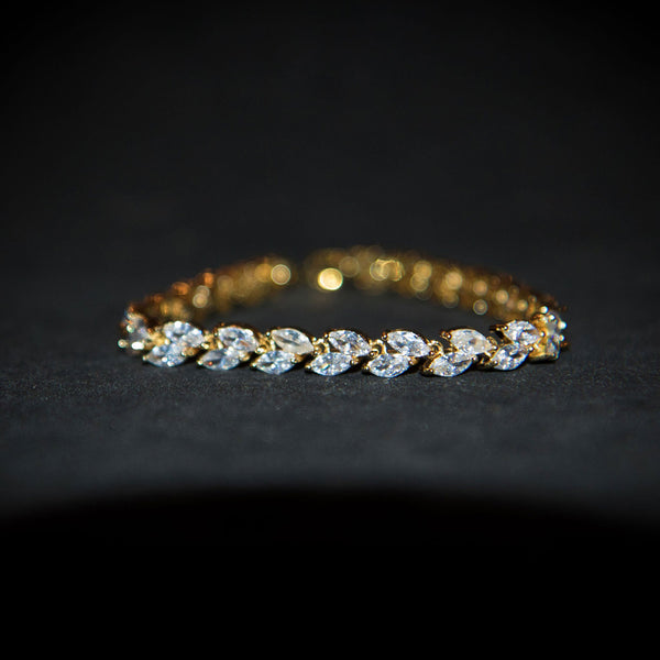 The Luxsy Feuille Bracelet - Gold - Luxsy Jewels