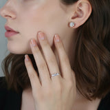 Trinity Ring - Moissanite - Luxsy Jewels