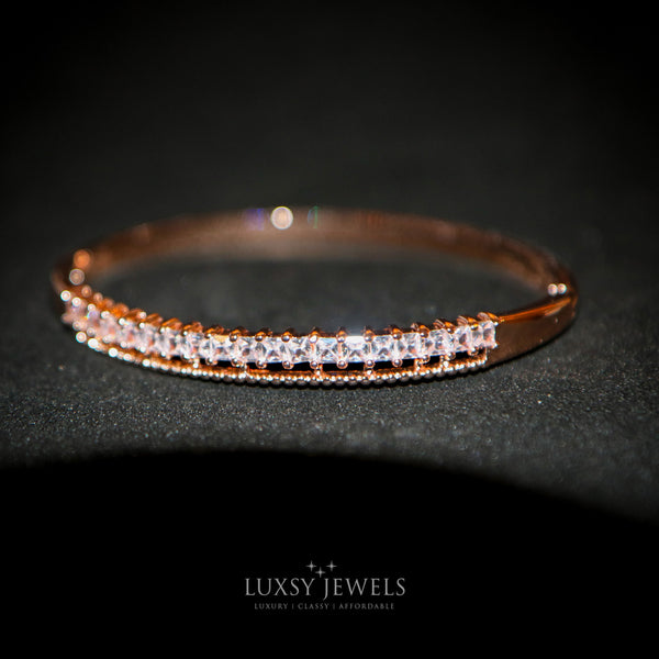 Luxsy Baguette Bangle - Luxsy Jewels
