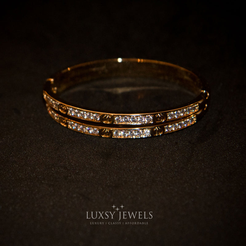 2 Luxsy Eternity Bangles - Luxsy Jewels