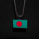 Bangladesh Flag Pendant - Luxsy Jewels