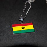 Ghana Flag Pendant - Luxsy Jewels