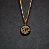Luxsy Earth Pendant - Gold - Luxsy Jewels