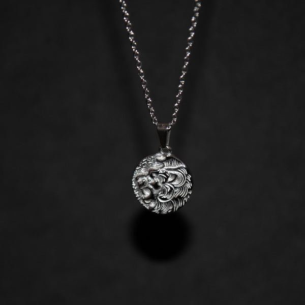 Luxsy Lion Pendant - Silver - Luxsy Jewels