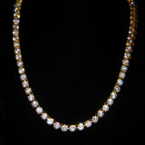 Luxsy 5mm Tennis Chain - Gold - Luxsy Jewels