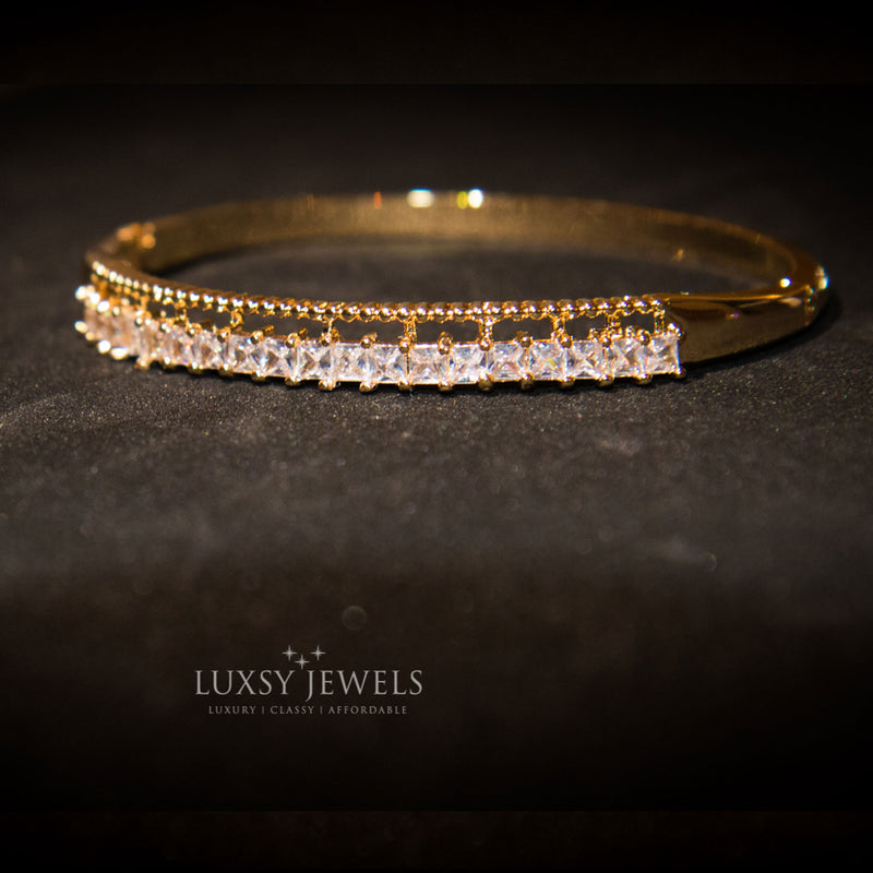 Luxsy Baguette Bangle - Luxsy Jewels