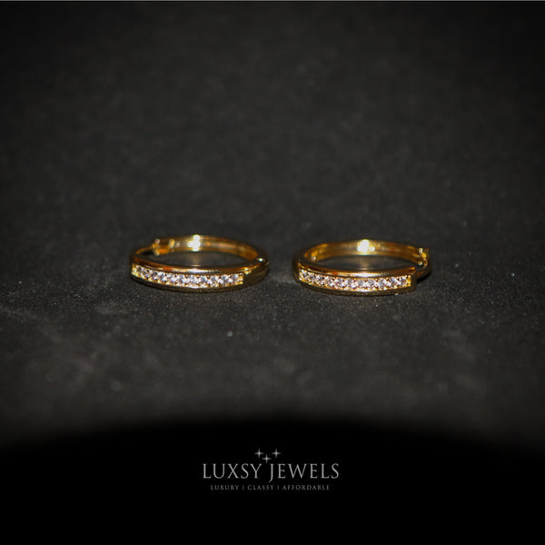 Luxsy Elsa Earrings - Gold - Luxsy Jewels
