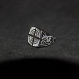 Compass Ring - Silver - Luxsy Jewels