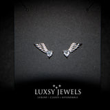Luxsy Angel Wings Earring - 925 Silver - Luxsy Jewels
