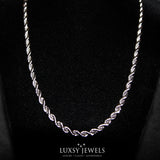 Titanium Steel Rope Chain - Luxsy Jewels