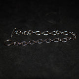 6mm Toggle Bracelet - Silver - Luxsy Jewels
