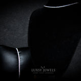Leah Choker + Slider Bracelet Gift Set - 925 Silver - Luxsy Jewels