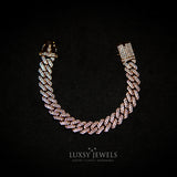 Luxsy Cuban Bracelet - 18K Rose Gold - Luxsy Jewels