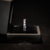 Luxsy London Eternity Ring - 925 Silver - Luxsy Jewels