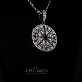 Luxsy Compass Chain - White Gold - Luxsy Jewels