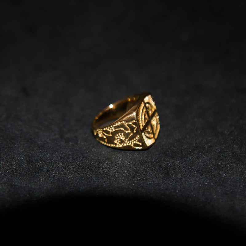 Compass Ring - Gold - Luxsy Jewels