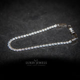 Luxsy Dainty Tennis Bracelet- 3mm - Luxsy Jewels