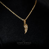 Angel Wing Chain - Gold - Luxsy Jewels