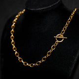 6mm Toggle Chain - Gold - Luxsy Jewels