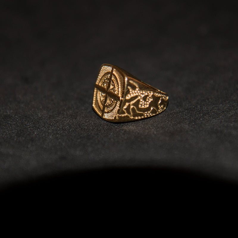 Compass Ring - Gold - Luxsy Jewels