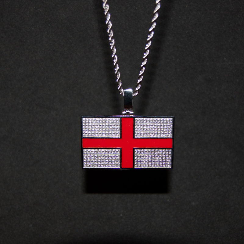 England Flag Pendant - Luxsy Jewels