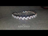 Luxsy Feuille Bracelet - Silver