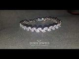 Luxsy Feuille Bracelet - Silver