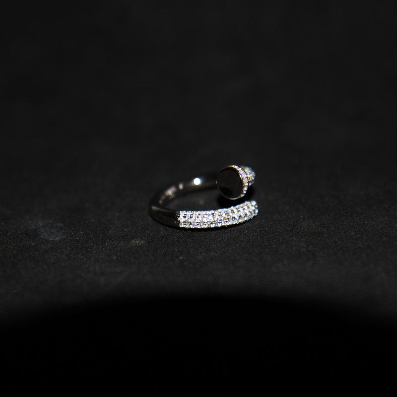 Iced Ring - 925 Silver - Luxsy Jewels
