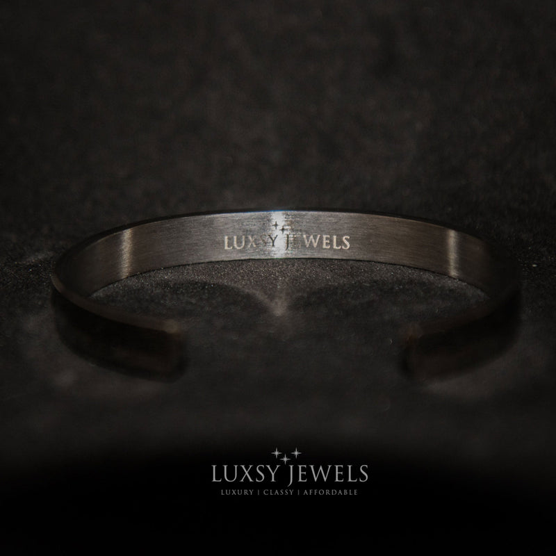 Luxsy Cuff Bracelet - Silver - Luxsy Jewels