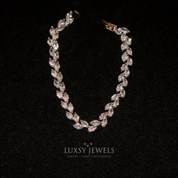 Luxsy Feuille Bracelet - Silver - Luxsy Jewels
