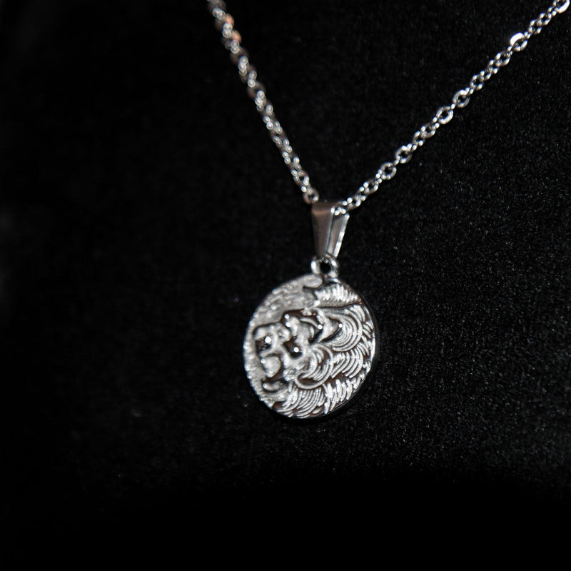Luxsy Lion Pendant - Silver - Luxsy Jewels