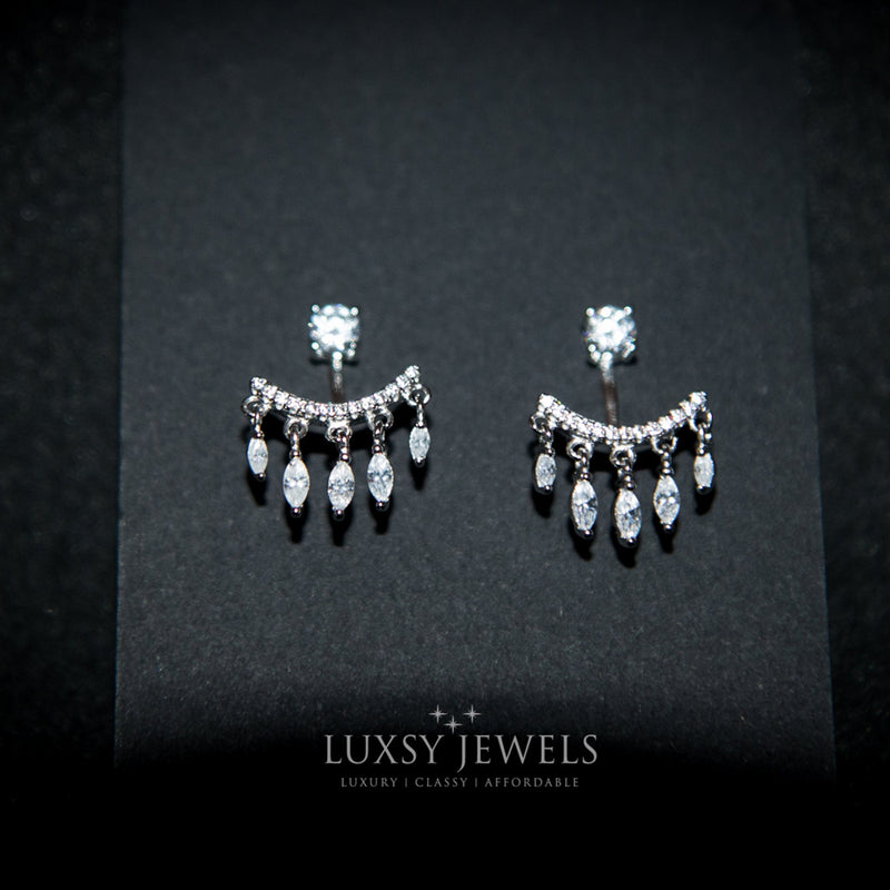 Luxsy Tassel Ear Jackets - 925 Silver - Luxsy Jewels