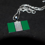 Nigeria Flag Pendant - Luxsy Jewels