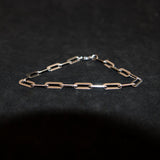 Paperclip Bracelet - 925 Silver - Luxsy Jewels