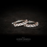 Saffiyah Earrings - 925 Silver - Luxsy Jewels